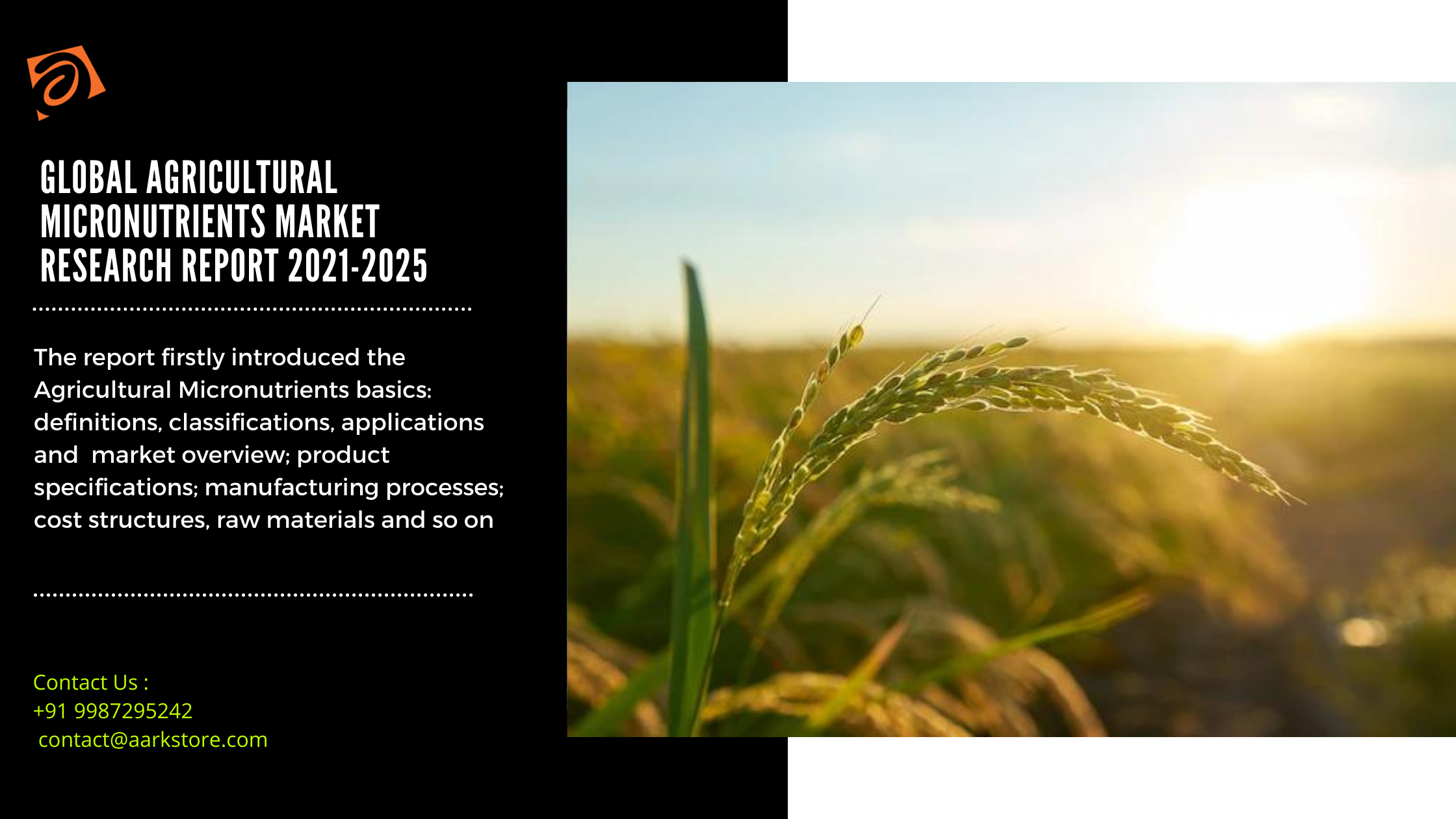 Global Agricultural Micronutrients Market Research Report 2021-2025